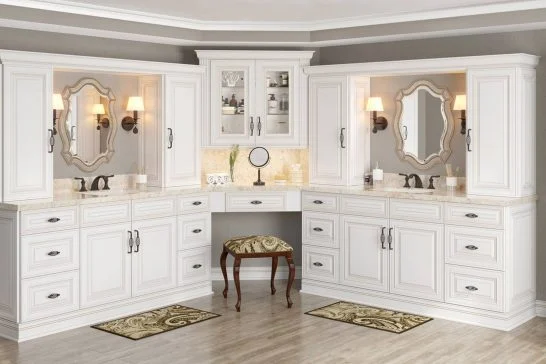 Cambridge Antique White in a finished kitchen