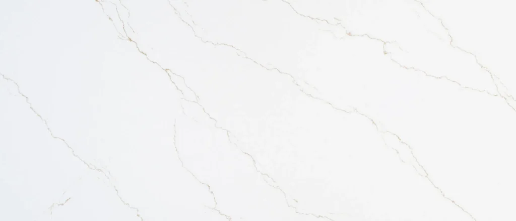 Calacatta Miraggio Gold quartz slab