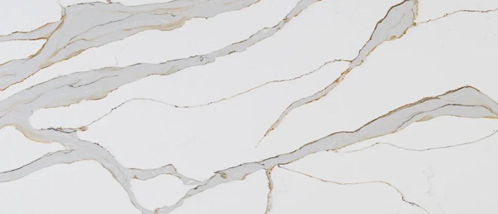 Calacatta Solessio quartz slab