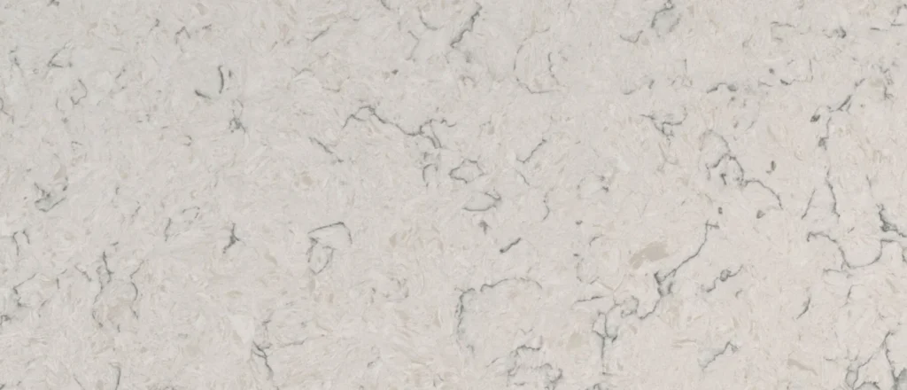 Carrara Mist quartz slab