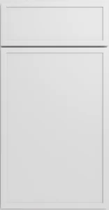 Everest Slim Shaker White cabinet door