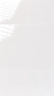 Highland Gloss White cabinet door