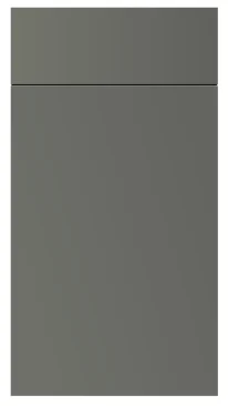 Matt Gray cabinet door