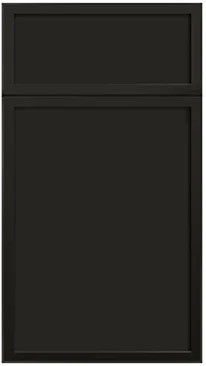 Newtown Charcoal Black cabinet door