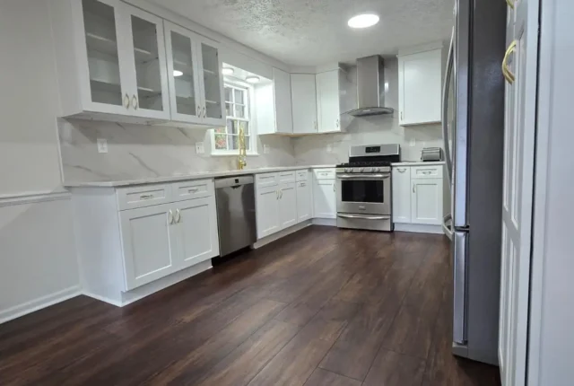 Kitchen Flooring: LVP vs Hardwood vs Tile | Marietta GA