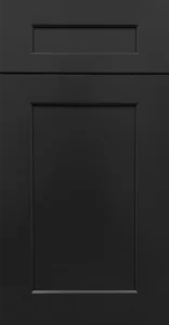 Shaker Black cabinet door