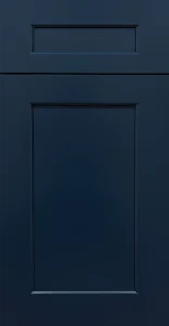 Shaker Navy cabinet door