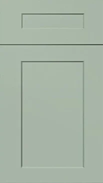 Shaker Jade Green cabinet door