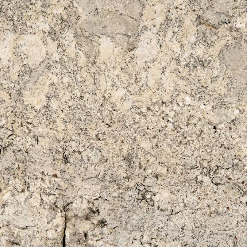 Snowfall granite slab