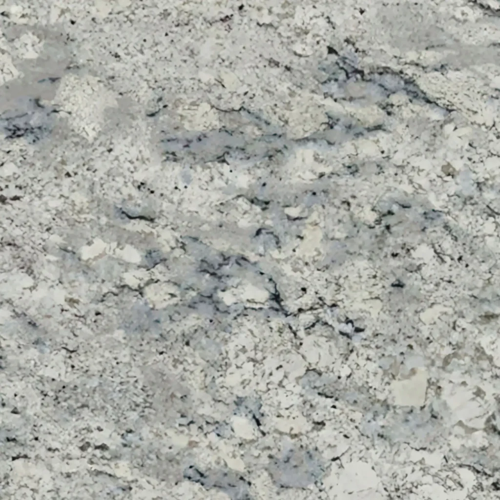 White Ice granite slab