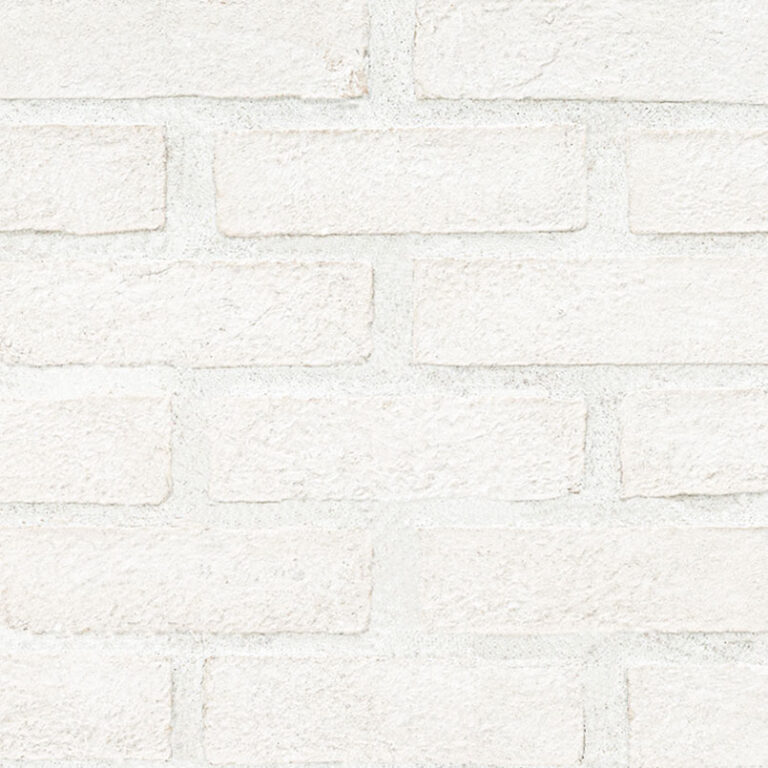 Alpine White Reclaimed Clay Brick ceramic backsplash tile