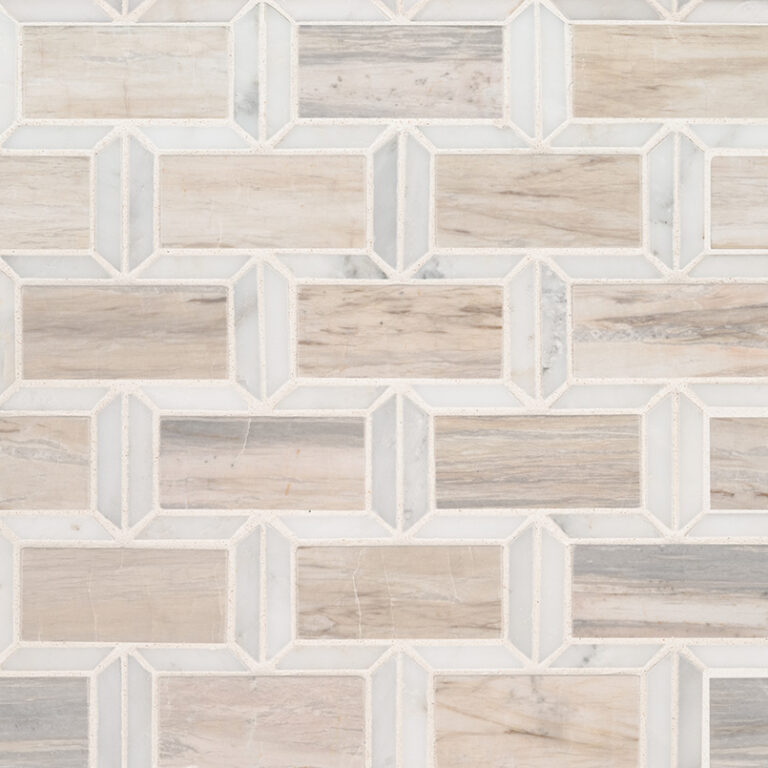 Angora Framework Subway Polished glass backsplash tile