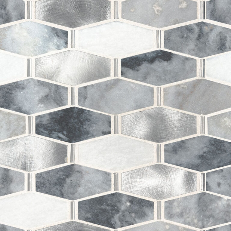 Ankara 6mm mixed materials backsplash tile