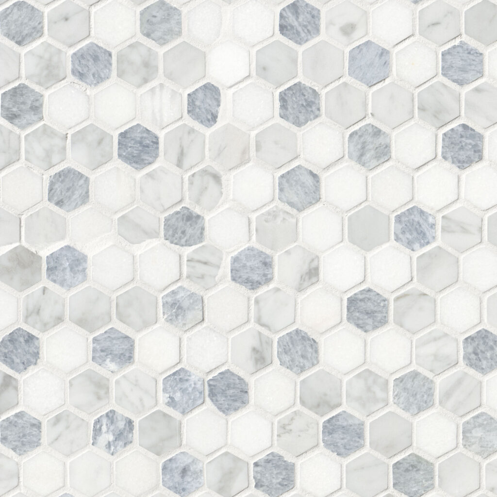 Azula Hexagon Mosaic backsplash tile