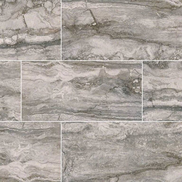 Bernini Carbone porcelain backsplash tile