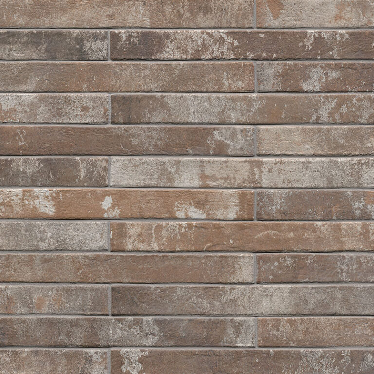 Brickstone Rustique Red Brick 2×18 porcelain backsplash tile