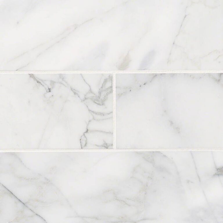 Calacatta Cressa Subway Tile 4×12 Honed natural stone backsplash tile