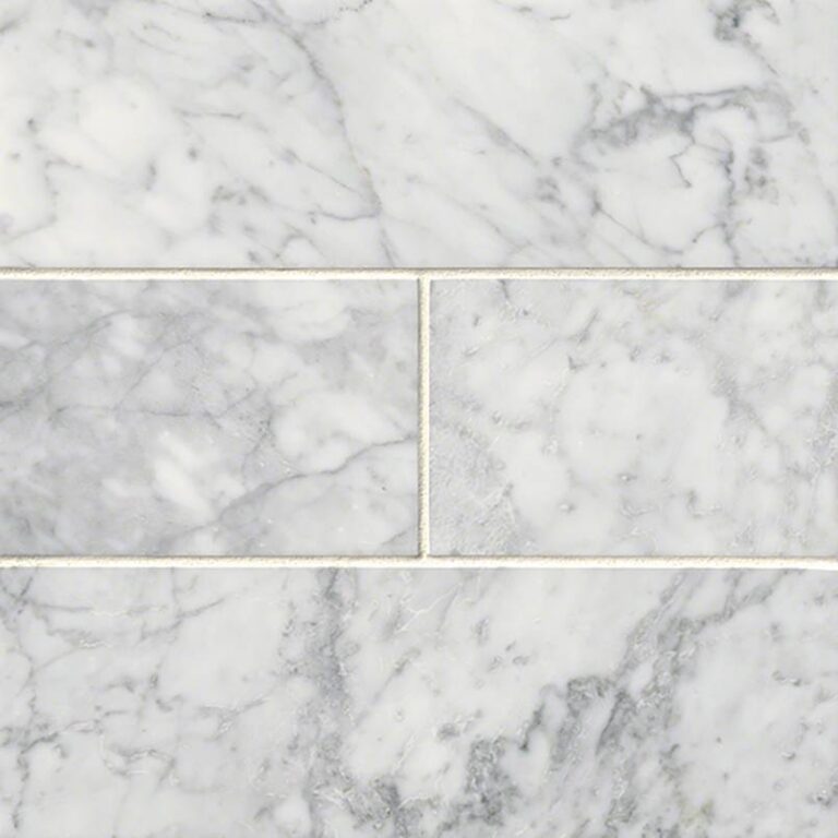 Carrara White Marble Subway Tile 4×12 natural stone backsplash tile
