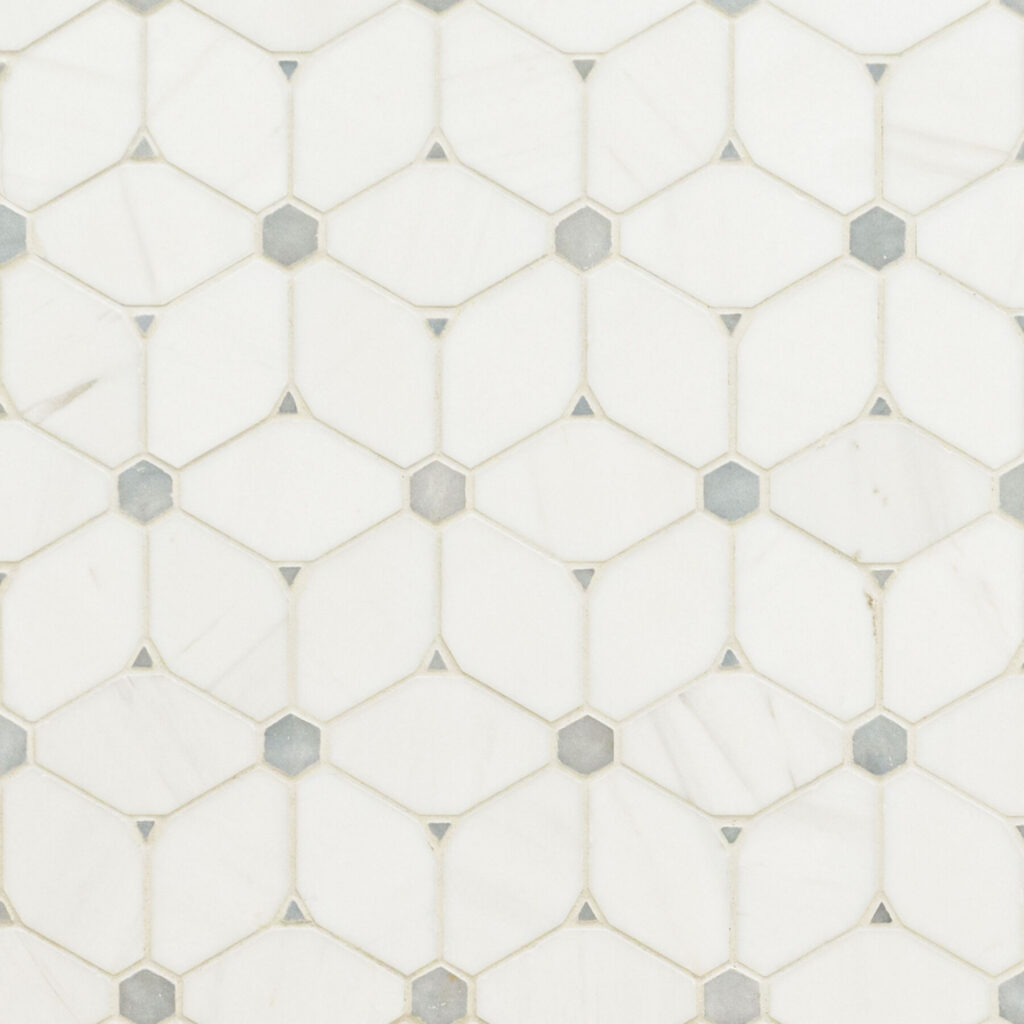 Cecily Grigio Polished Marble backsplash tile