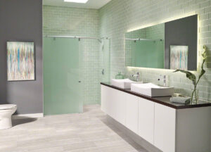 Charisma White Ceramic styled in a finished room