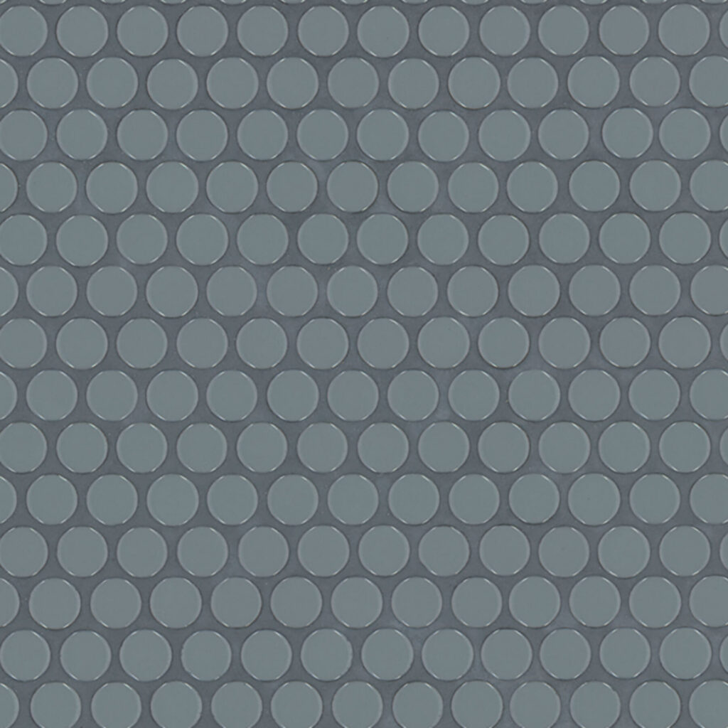 Cielo Azul Pennyround Glossy backsplash tile