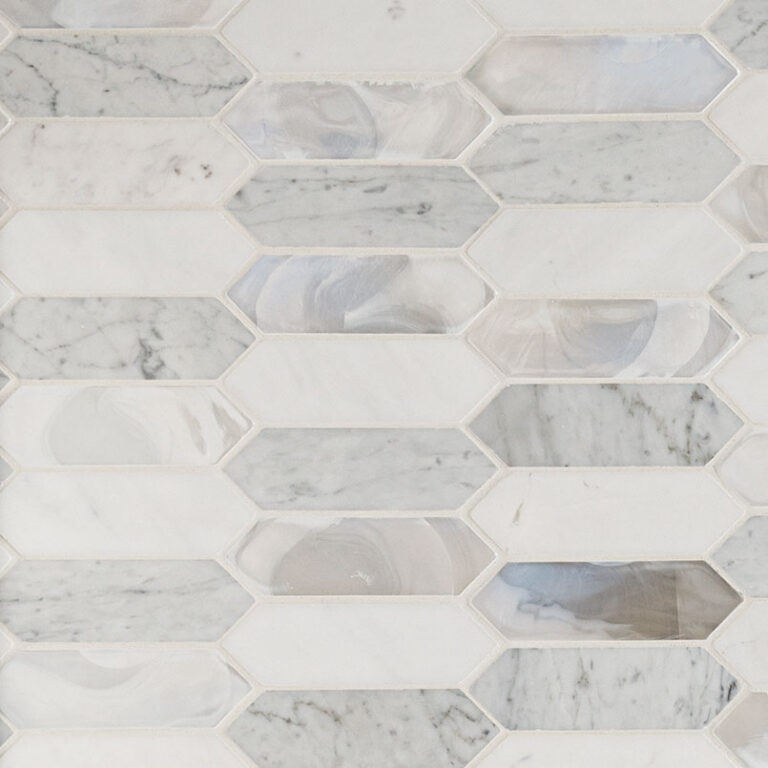 Cienega Springs Picket 6mm mixed materials backsplash tile