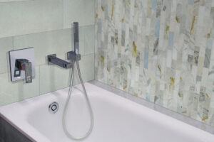 Cloudland 2×6 Polished styled in a finished room