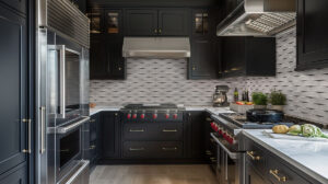 Convex ash styled in a finished room