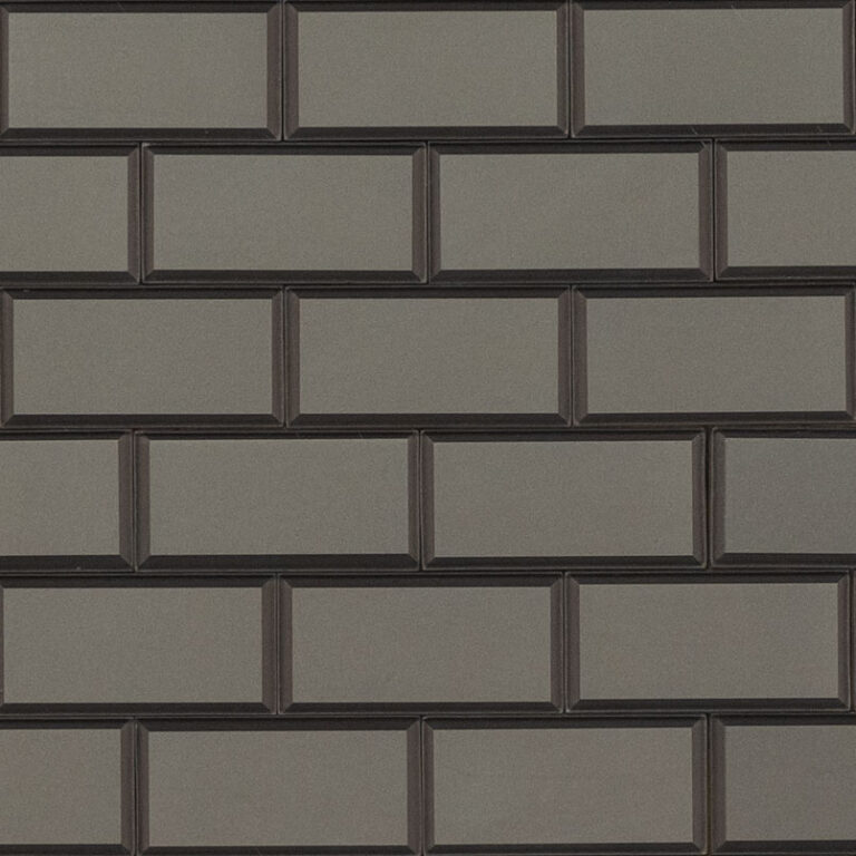 Crisson Bevel Subway glass backsplash tile