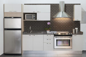 Crisson Bevel Subway styled in a finished room