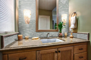 Delano Blanco 6mm styled in a finished room