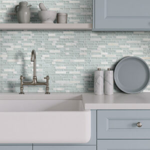 Delano Blanco 6mm styled in a finished room