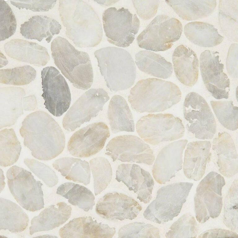 Dorado Pebble Tumbled 10mm natural stone backsplash tile