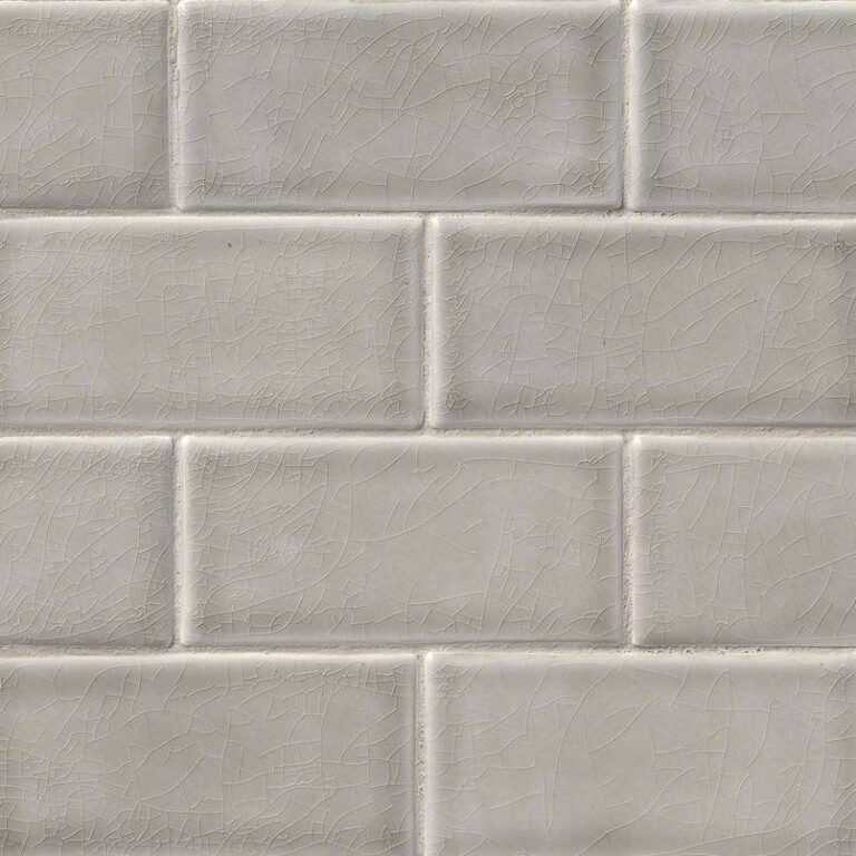 Dove Gray Subway Tile 3×6 ceramic backsplash tile