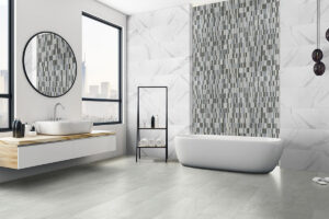 Citi Stax Lapis 3mm styled in a finished room