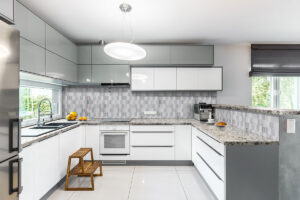Harlow Picket 8mm styled in a finished room