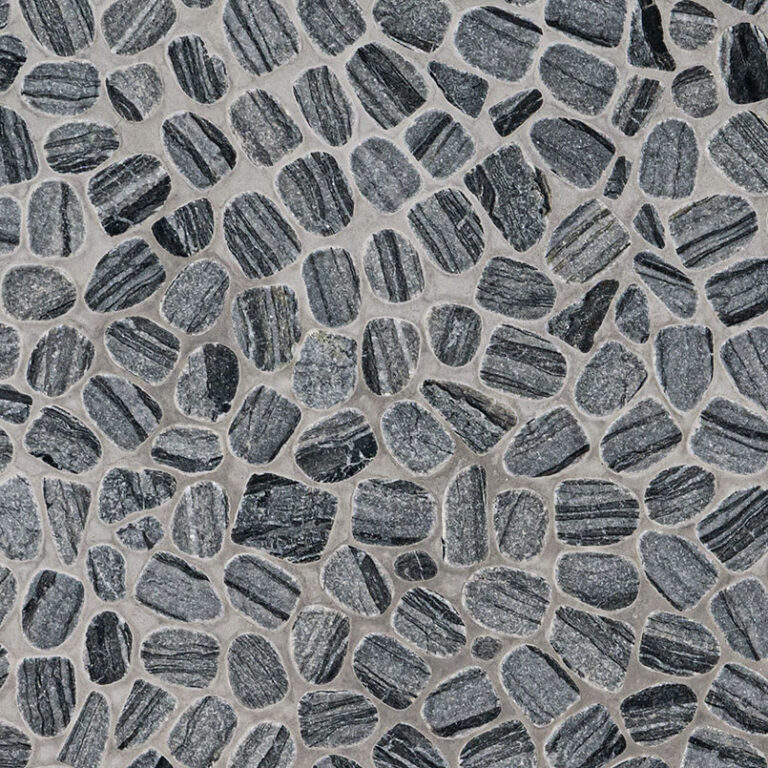 Henley Pebble Tumbled natural stone backsplash tile