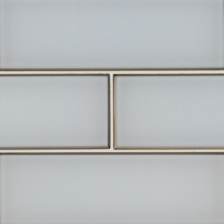 Ice Bevel Glass Tile 4×12 glass backsplash tile
