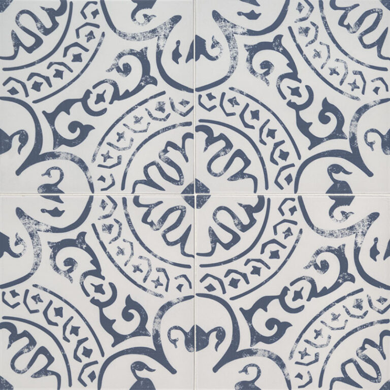 tm indigo product page”> Kenzzi ™ Indigo porcelain backsplash tile