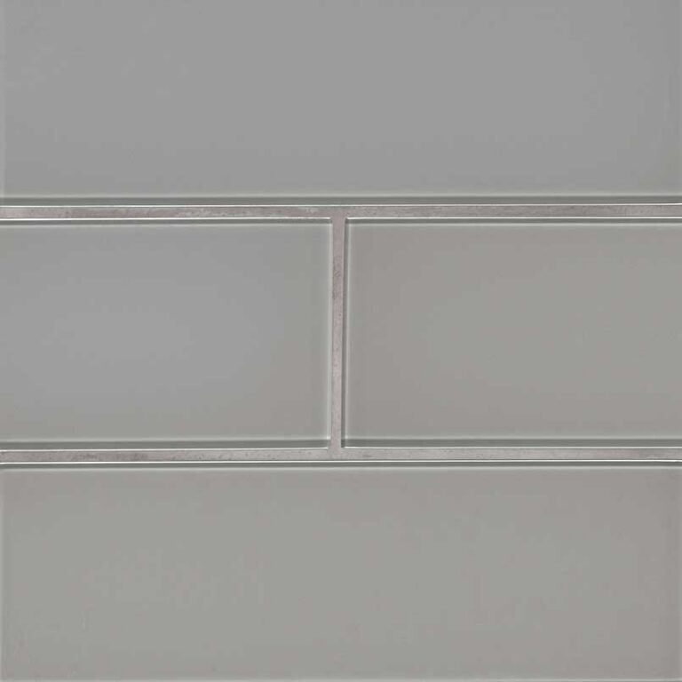 Oyster Gray Subway Tile 4×12 glass backsplash tile