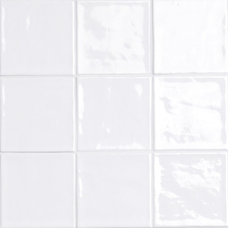 Terranello Pearl 4×4 ceramic backsplash tile