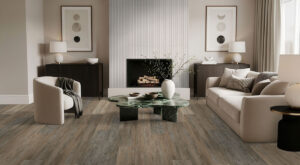 Folk Pearl styled in a finished room
