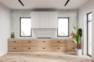 Pearla Arabesque 8mm styled in a finished room