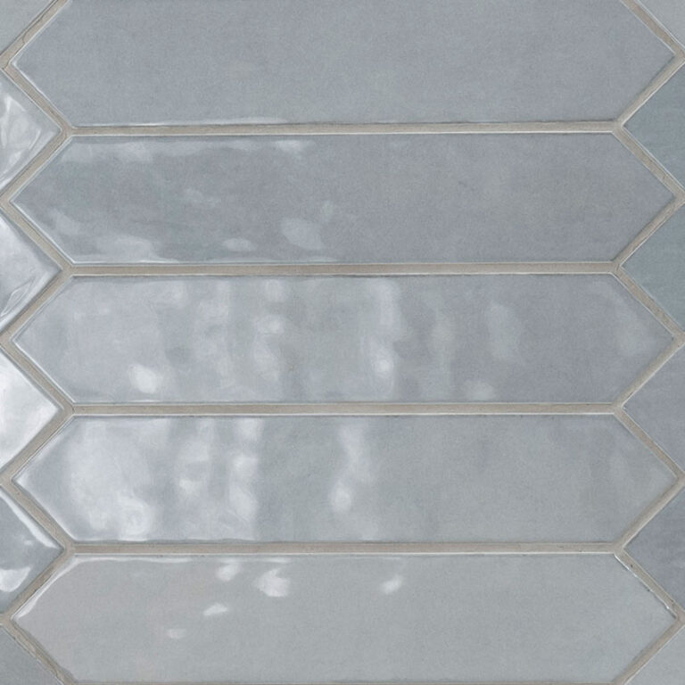 Renzo Sky 2.5×13 Pickett Wall ceramic backsplash tile