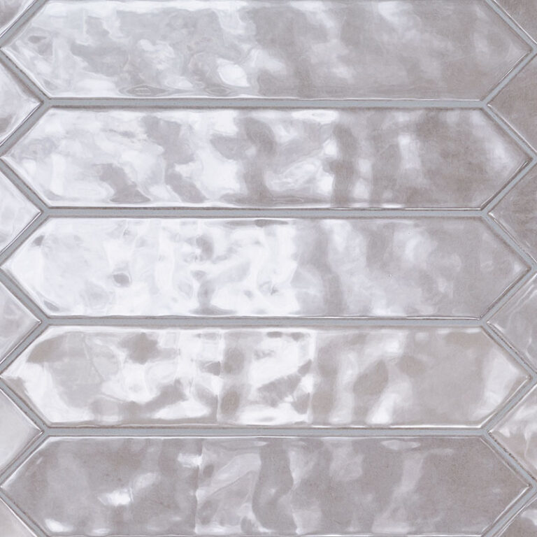 Renzo Sterling 2.5×13 Pickett Wall ceramic backsplash tile