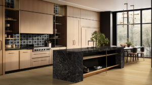 Zaria SAKURA styled in a finished room