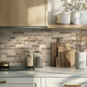 Sandhills Interlocking 6mm styled in a finished room