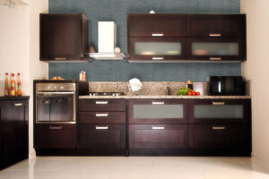 Silverina Interlocking 5mm styled in a finished room