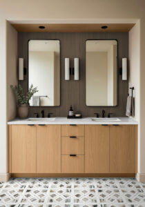 UrbanSlat ® TAWNY styled in a finished room