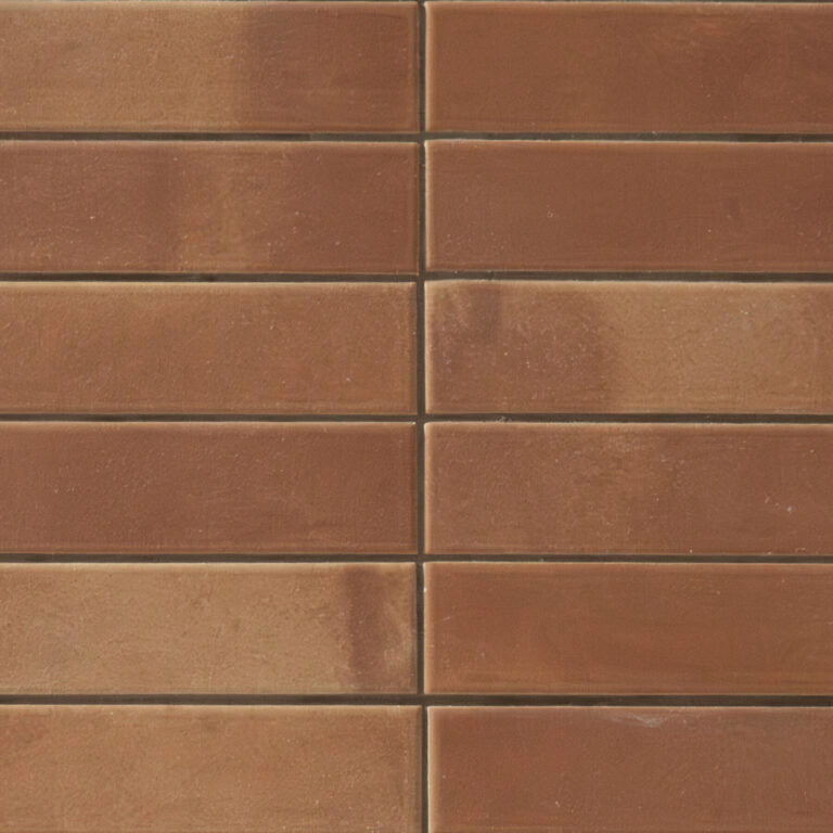 Terracotta Subway 2×8 Stack Matte porcelain backsplash tile